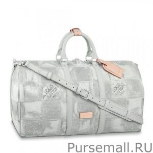 Keepall Bandouliere 50 Damier Salt N50069