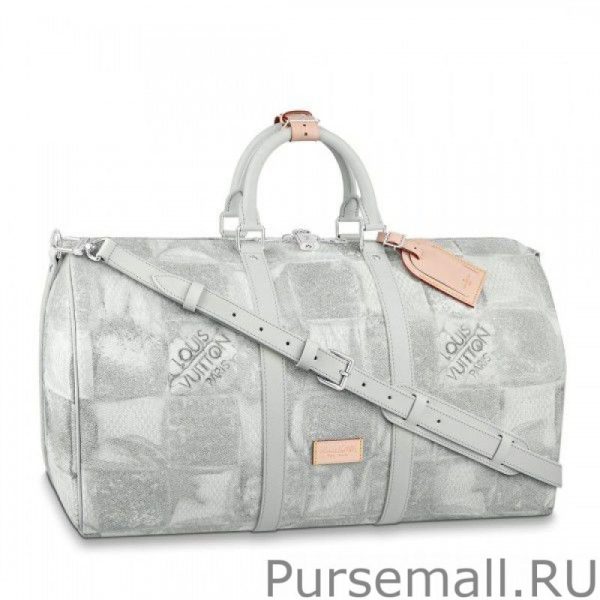 Keepall Bandouliere 50 Damier Salt N50069
