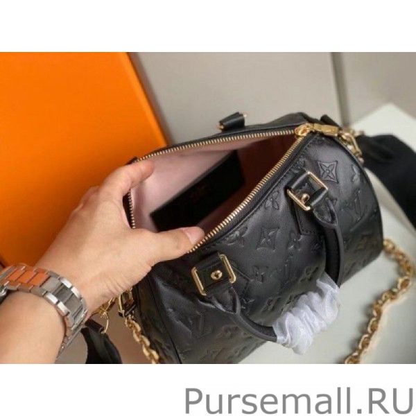 Speedy Bandouliere 22 Bag Monogram Lambskin M58631 - Image 2