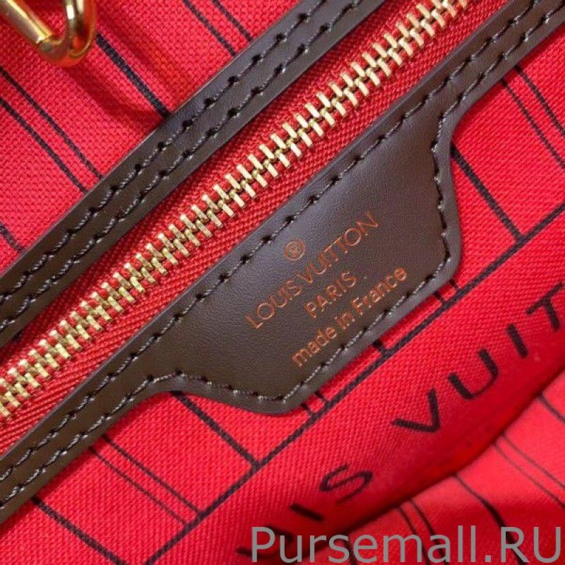 Neverfull PM Bag Damier Ebene N41359 - Image 2