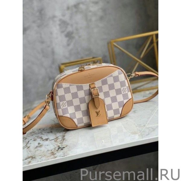 Mini Deauville Bag Damier Azur N50048 - Image 2