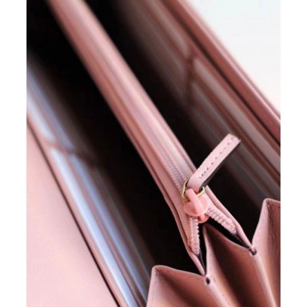 GG Marmont continental wallet 443436 Pink - Image 2