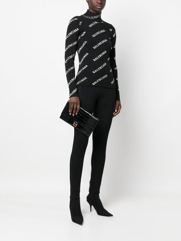 Balenciaga Hourglass flat clutch bag - Image 2