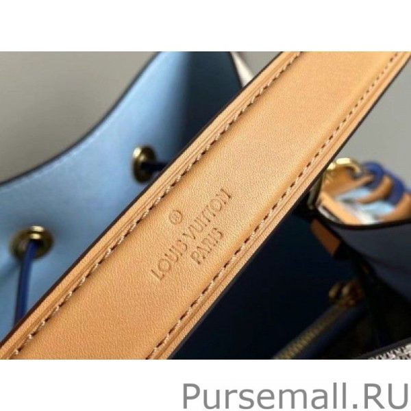 Damier Azur NeoNoe MM With Braided Strap N50042 - Image 3