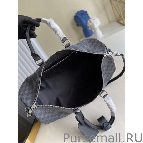 Keepall Bandouliere 50 Damier Graphite 3D N50016 - Image 3
