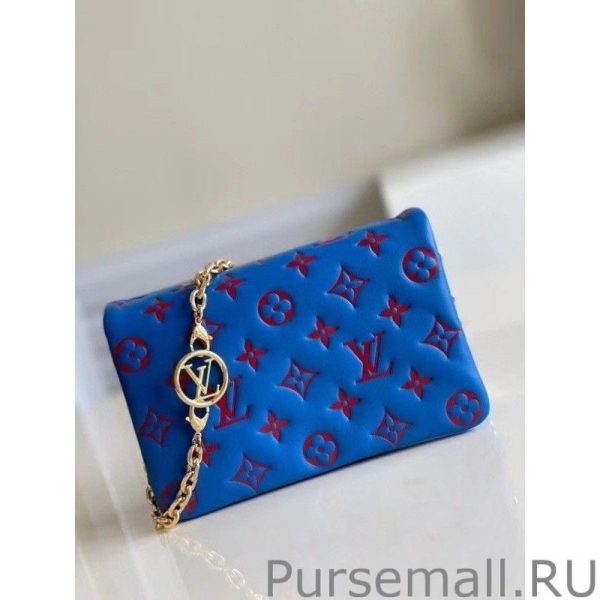 Blue Coussin Pochette Bag M80743 - Image 3