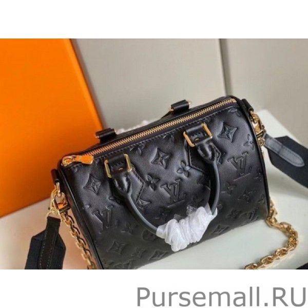 Speedy Bandouliere 22 Bag Monogram Lambskin M58631 - Image 4