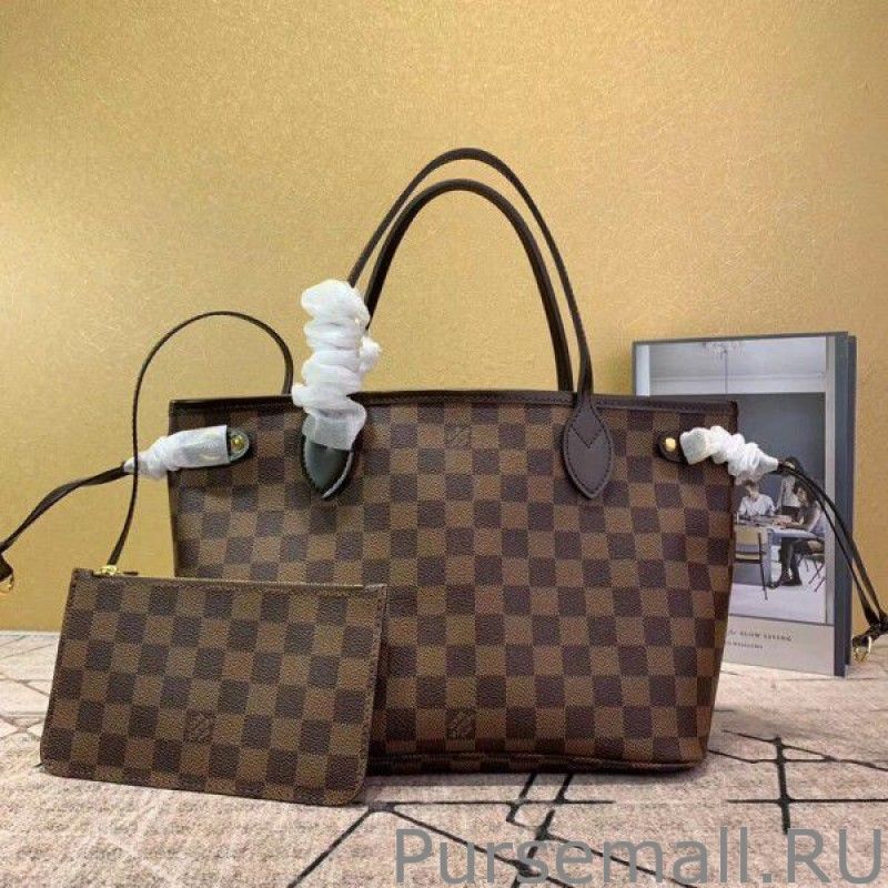 Neverfull PM Bag Damier Ebene N41359 - Image 4