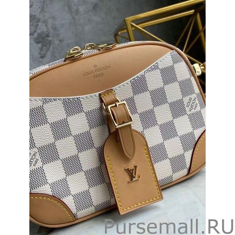 Mini Deauville Bag Damier Azur N50048 - Image 4
