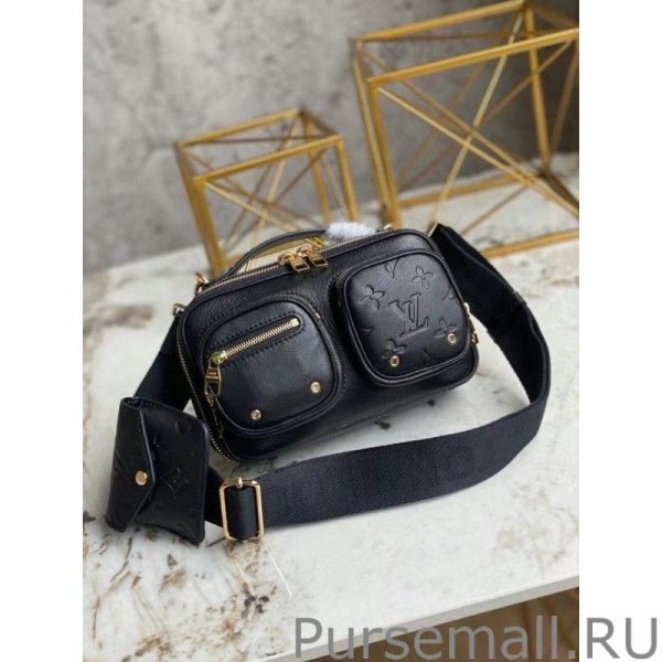 Utility Crossbody Bag In Black M80450 - Image 4