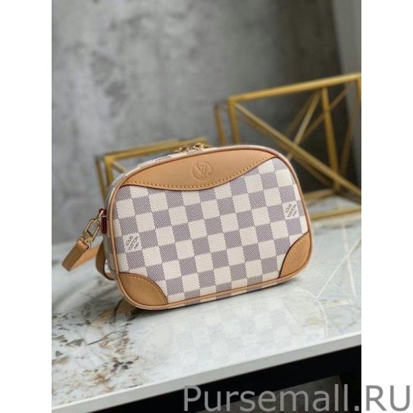 Mini Deauville Bag Damier Azur N50048 - Image 5