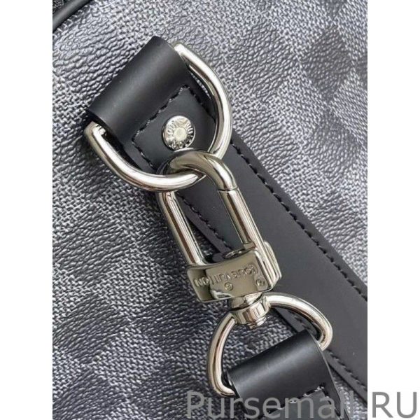 Keepall Bandouliere 50 Damier Graphite 3D N50016 - Image 5
