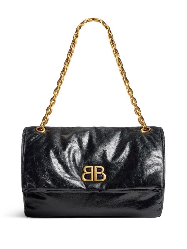 Balenciaga medium Monaco chain-strap shoulder bag - Image 6