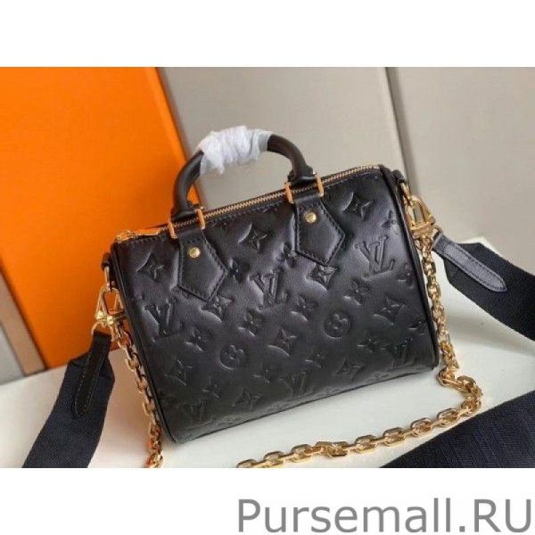 Speedy Bandouliere 22 Bag Monogram Lambskin M58631 - Image 6