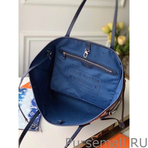 LV Escale Neverfull MM Bag M45128 - Image 6