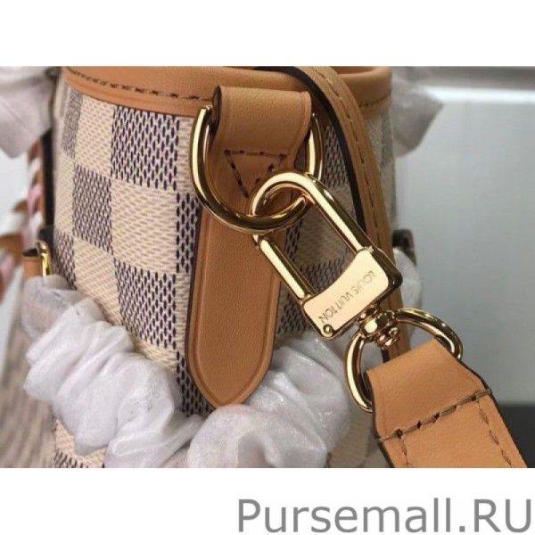Damier Azur Neverfull MM Bag With Braided Strap N50047 - Image 6