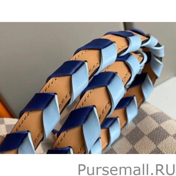 Damier Azur NeoNoe MM With Braided Strap N50042 - Image 6