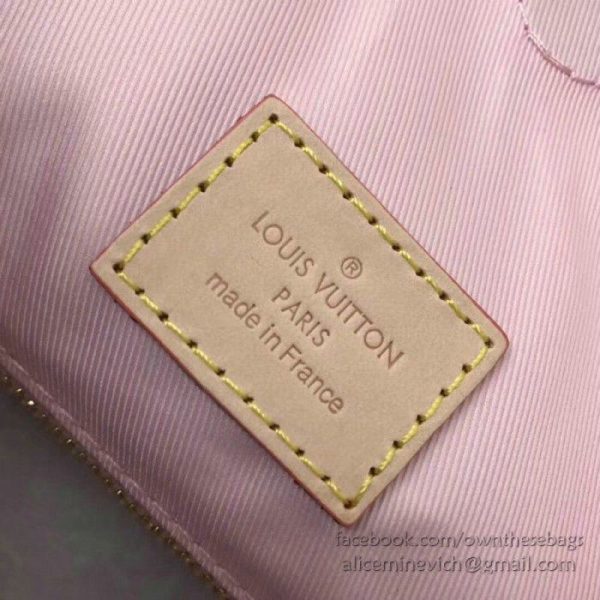 Graceful MM Damier Azur Canvas Rose Ballerine N42233 - Image 6
