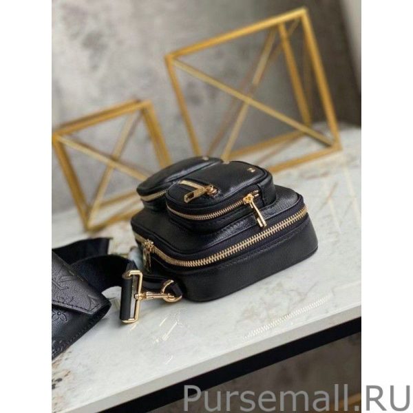 Utility Crossbody Bag In Black M80450 - Image 7
