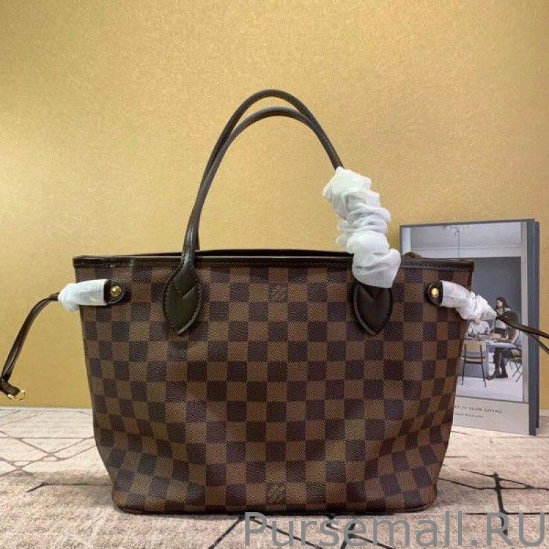 Neverfull PM Bag Damier Ebene N41359 - Image 7