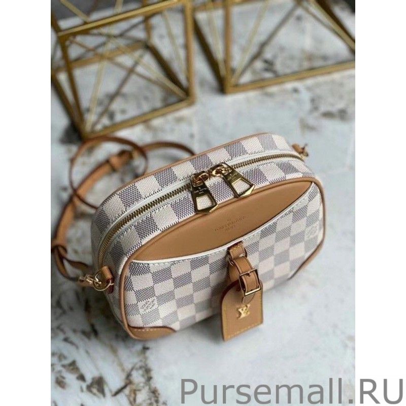 Mini Deauville Bag Damier Azur N50048 - Image 7