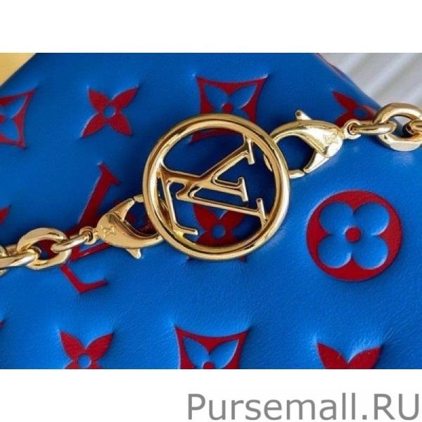 Blue Coussin Pochette Bag M80743 - Image 8