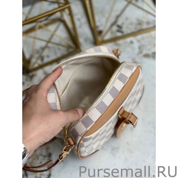 Mini Deauville Bag Damier Azur N50048 - Image 9