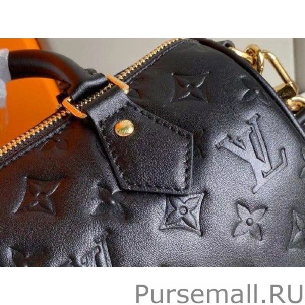 Speedy Bandouliere 22 Bag Monogram Lambskin M58631 - Image 10