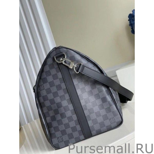 Keepall Bandouliere 50 Damier Graphite 3D N50016 - Image 10