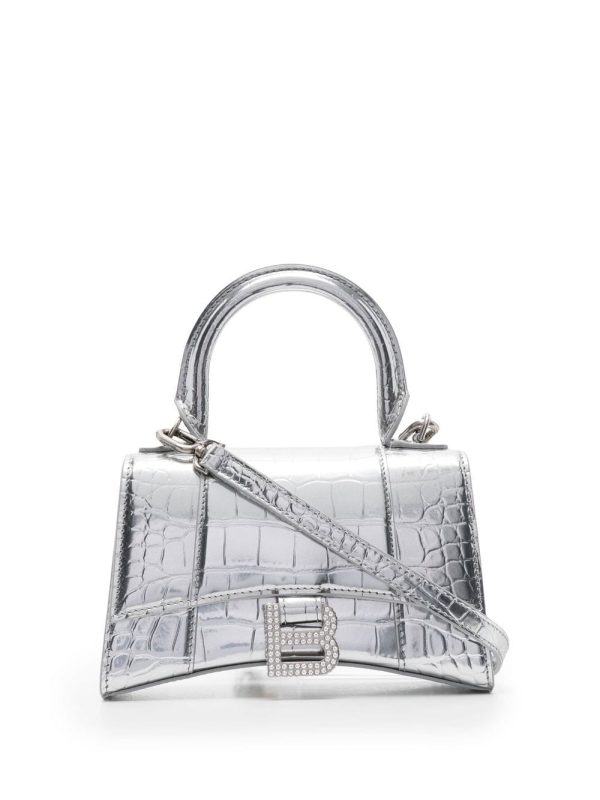 Balenciaga XS Hourglass top-handle bag