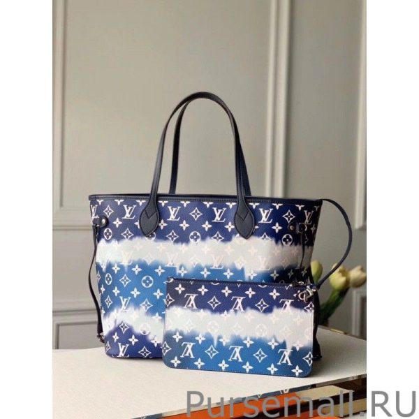 LV Escale Neverfull MM Bag M45128 - Image 12