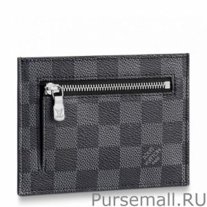 ID Card Holder Damier Graphite N60378