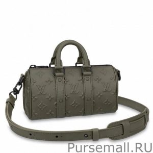 Keepall XS Bag Monogram Seal Leather M57961