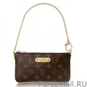 Milla Clutch MM Monogram Canvas M60094