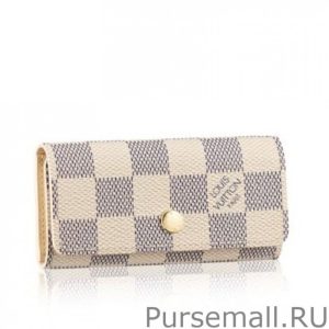 4 Key Holder Damier Azur Canvas N60020
