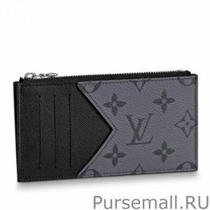 Coin Card Holder Monogram Eclipse M69533