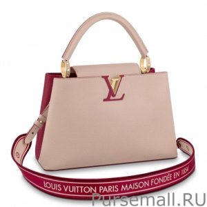 Capucines MM Bag In Bicolor Leather M58610