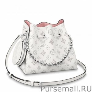 Bella Bag In White Mahina Leather M58480