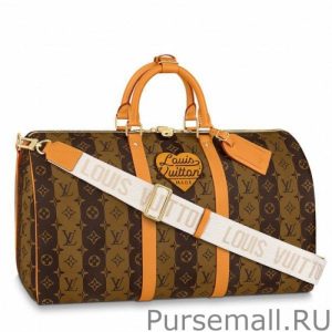 Keepall Bandouliere 50 Monogram Stripes Eclipse M45967