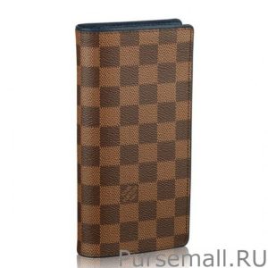 Brazza Wallet Damier Ebene Canvas N63168