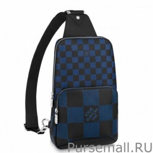 Avenue Sling Bag Damier Infini 3D Leather N50024