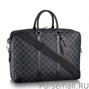 Porte Documents Voyage GM Damier Graphite N41123