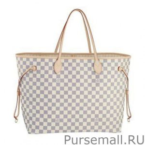 Neverfull GM Damier Azur Canvas N51108