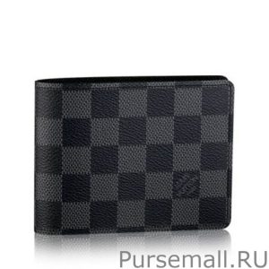Damier Graphite Canvas Multiple Wallet N62663