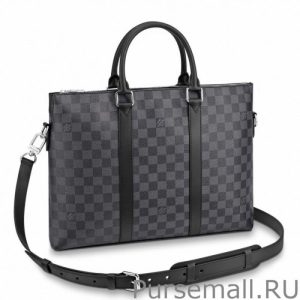 Anton Briefcase Damier Graphite N40024