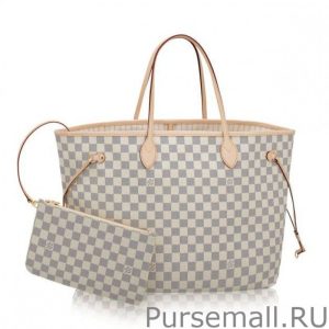 Neverfull GM Damier Azur Canvas N41360
