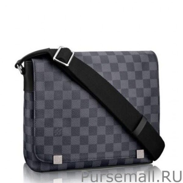 District PM Bag Damier Graphite N41028