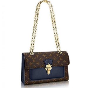 Victoire Monogram Canvas M44038 Navy Blue
