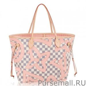 Neverfull MM Bag Damier Azur N41050
