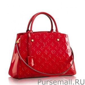 Montaigne MM Monogram Vernis M50167